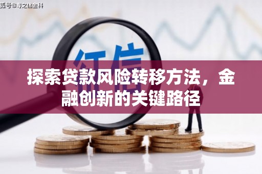 浦江探索贷款风险转移方法，金融创新的关键路径