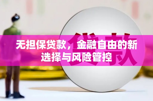 浦江无担保贷款，金融自由的新选择与风险管控
