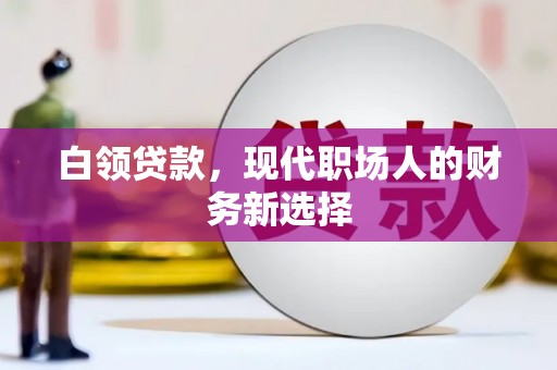浦江白领贷款，现代职场人的财务新选择