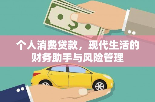浦江个人消费贷款，现代生活的财务助手与风险管理