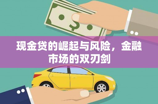浦江现金贷的崛起与风险，金融市场的双刃剑