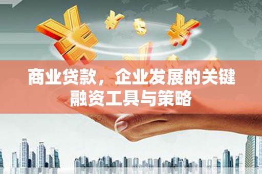 浦江商业贷款，企业发展的关键融资工具与策略