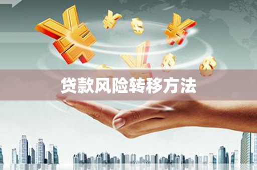 浦江贷款风险转移方法