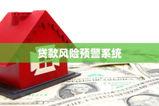浦江贷款风险预警系统