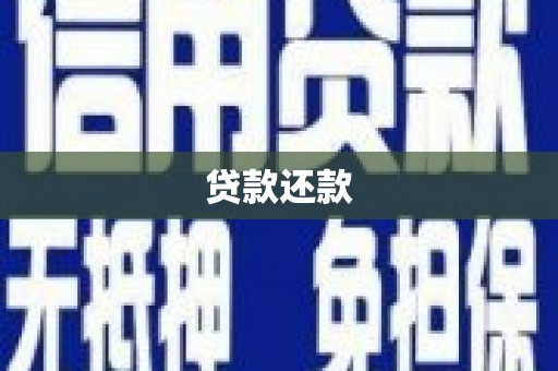 浦江贷款还款