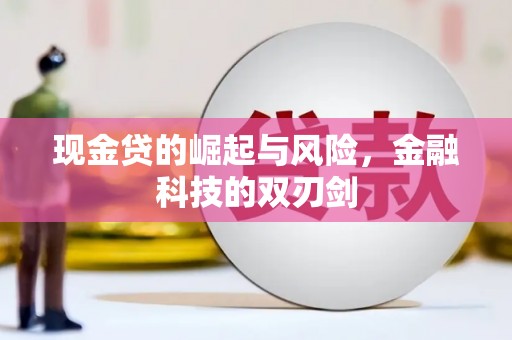 浦江现金贷的崛起与风险，金融科技的双刃剑