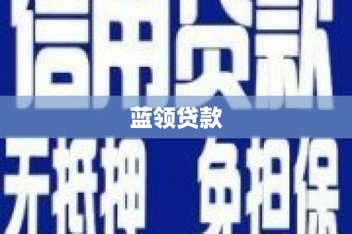 浦江蓝领贷款