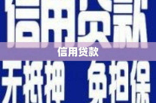 浦江信用贷款