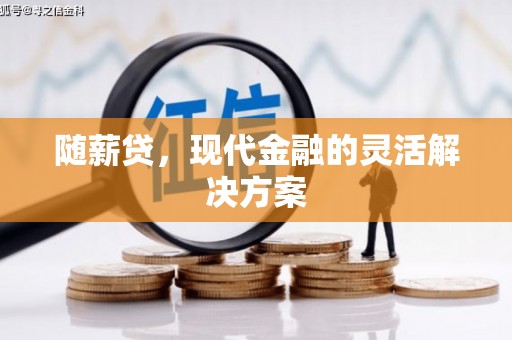 浦江随薪贷，现代金融的灵活解决方案