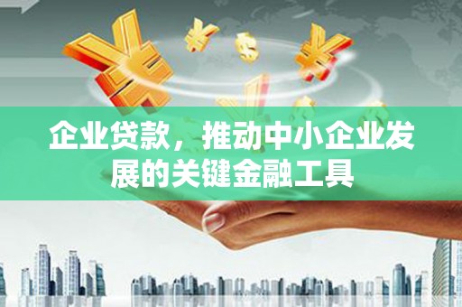 浦江企业贷款，推动中小企业发展的关键金融工具