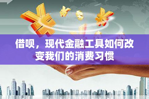 浦江借呗，现代金融工具如何改变我们的消费习惯