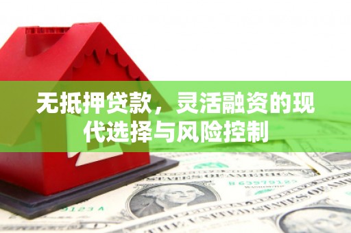 浦江无抵押贷款，灵活融资的现代选择与风险控制