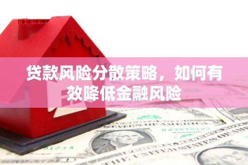 浦江贷款风险分散策略，如何有效降低金融风险