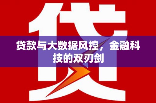 浦江贷款与大数据风控，金融科技的双刃剑