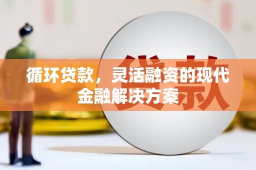 浦江循环贷款，灵活融资的现代金融解决方案