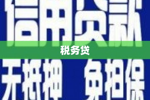 浦江税务贷
