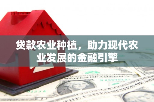 浦江贷款农业种植，助力现代农业发展的金融引擎