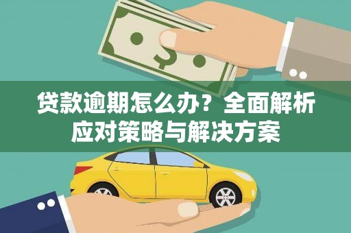 浦江贷款逾期怎么办？全面解析应对策略与解决方案