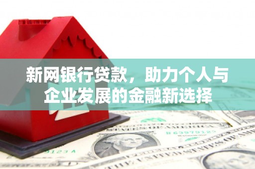 浦江新网银行贷款，助力个人与企业发展的金融新选择