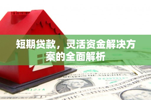 浦江短期贷款，灵活资金解决方案的全面解析