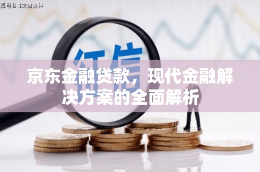 浦江京东金融贷款，现代金融解决方案的全面解析